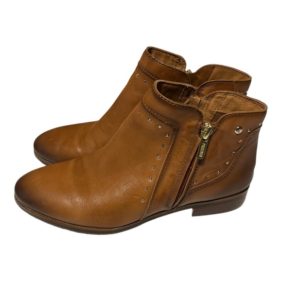 PIKOLINOS Shoes - Pikolinos Royal Embellished Premium Leather Ankle Zip Boots sz. 40 (9-9.5 US)